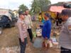 Jaga Keamanan Dan Kestabilan Harga, Kapolsek Muara Kuang Sambang Langsung Pasar Kalangan